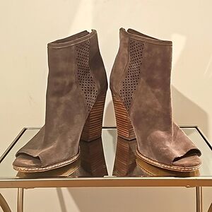 Gianni Bini Suede Booties, Size 9.5